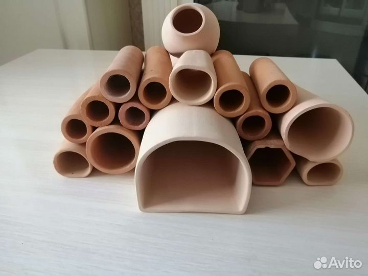 Укрытия для сомов, раков, креветок. Грунт