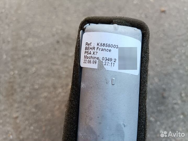 Радиатор Citroen c5x7