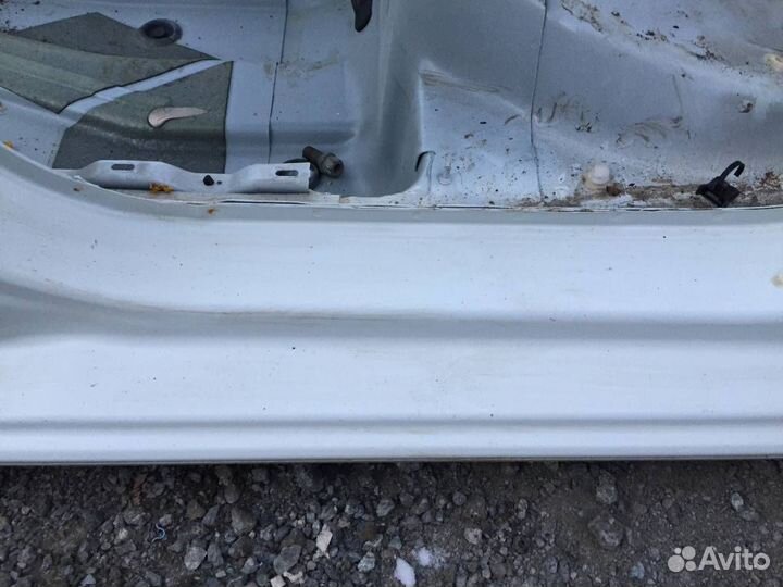 Порог со стойкой левый Skoda Rapid 2012-2020