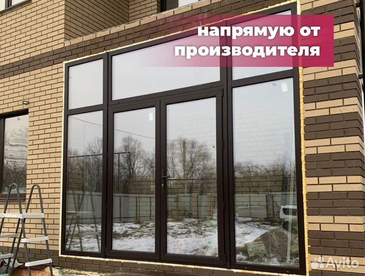 Алюминиeвые двeри и окна