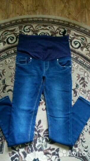 Джинсы для беременных (утепленные)