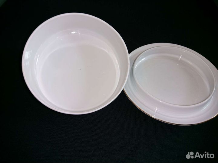 Масленка фарфор гдр