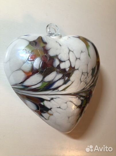 Большая ёлочная игрушка (15/13см) Стекло