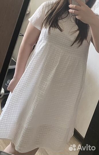 Легкое летнее платье 52-54