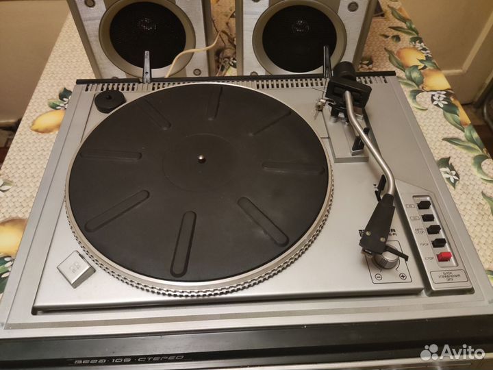 Виниловый проигрыватель Вега 109 стерео