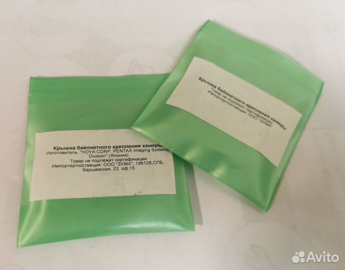 Pentax крышка байонета