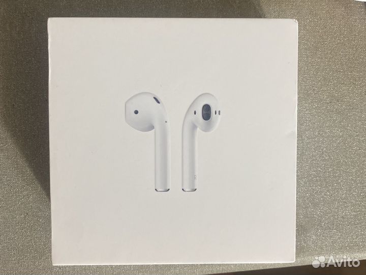 Беспроводные наушники apple airpods 2