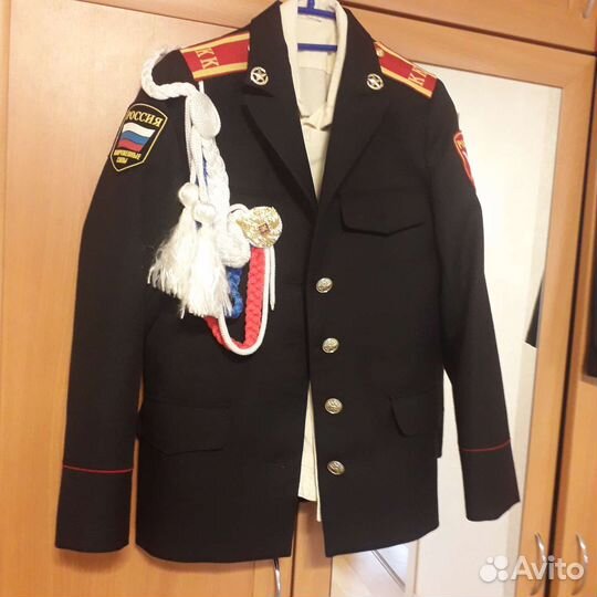 Китель кадетский черный для девочки
