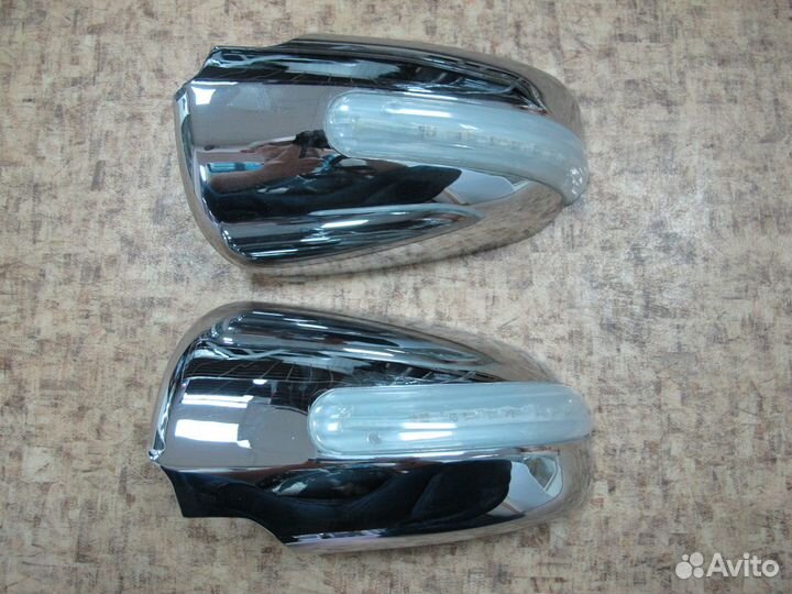 Накладки на зеркала с повтор хром Audi A4 03г