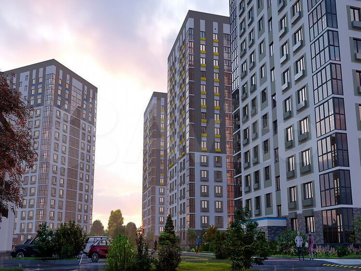 Квартира-студия, 29,8 м², 2/15 эт.