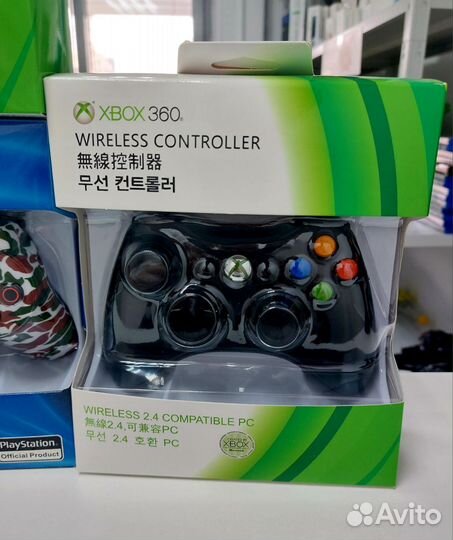 Геймпады на xbox 360, one, sonyplaystation 3, 4