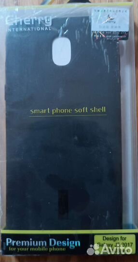 Черный силиконовый чехол для Samsung Galaxy J5