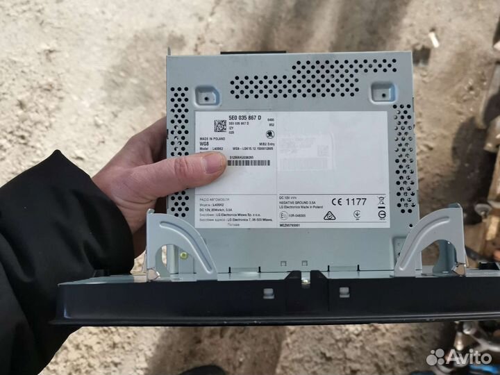 Автомагнитола Skoda octavia A7 Swing