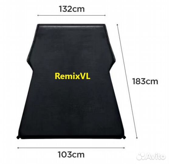 Универсальный автомобильный коврик самонадувной