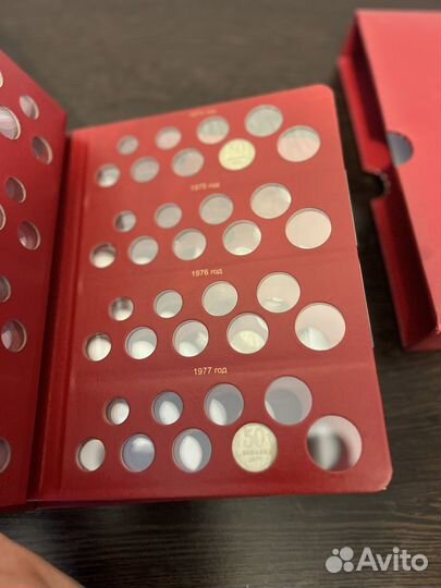 Альбом для монет СССР регулярного чекана 1961-1991