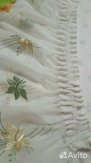 Тюль с вышивкой 7 метров
