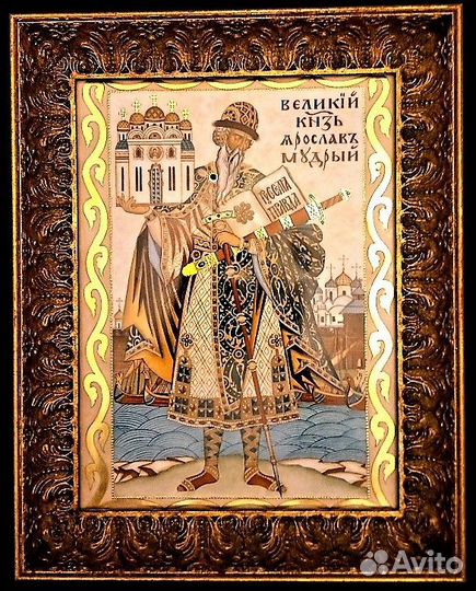 Картины на фарфоре ручной росписи, в багете