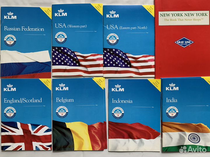 Подборка брошюр по разным странам