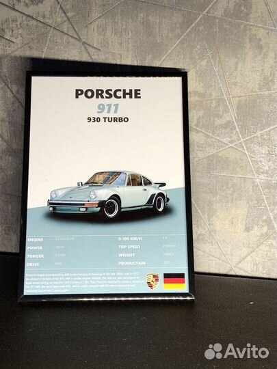 Автомобильные постеры