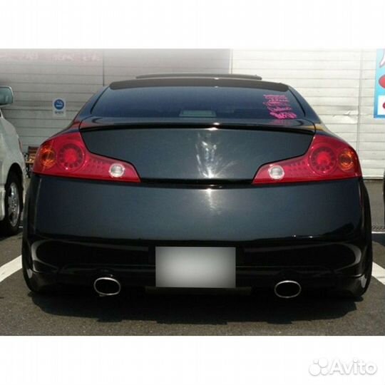 Лип спойлер Infiniti G35 2006-2013