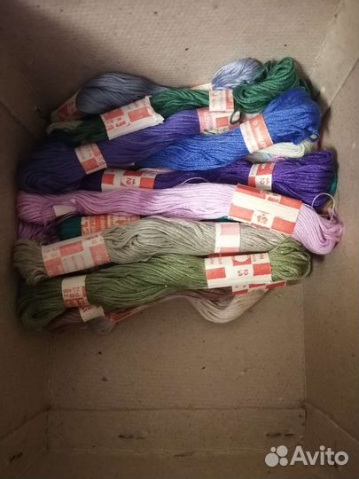 Нитки мулине (коробка)