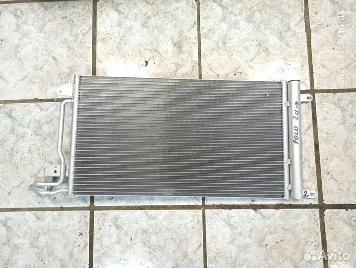 Радиатор кондиционера volkswagen polo 6