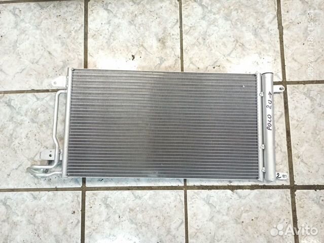 Радиатор кондиционера volkswagen polo 6