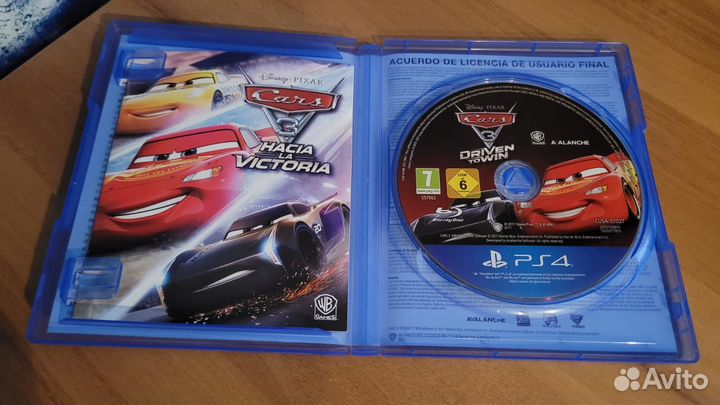 Игры PS4 Тачки 3