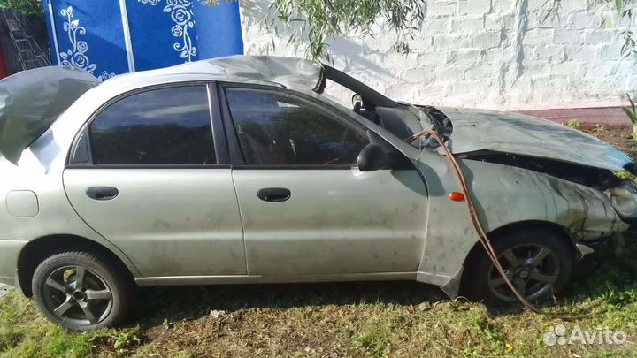 Chevrolet Lanos 1.5 МТ, 2007, битый, 130 000 км