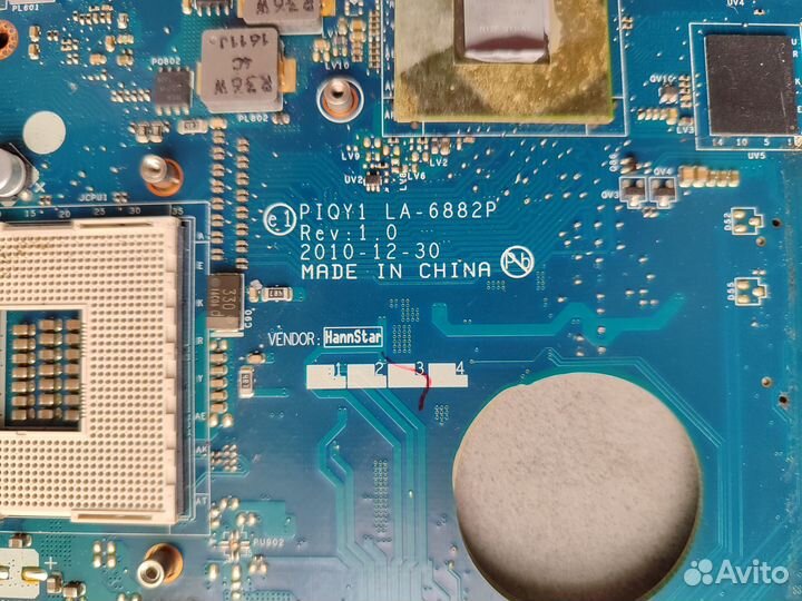 Мат.плата Lenovo IdeaPad Y570, LA-6882P