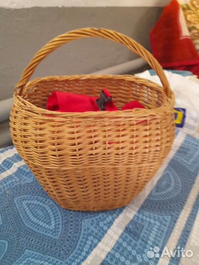 Корзина плетеная