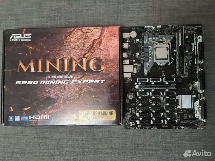 Материнки для майнинга 8-19 карт