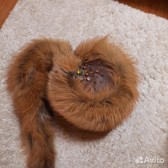 Шапка натуральный мех женская