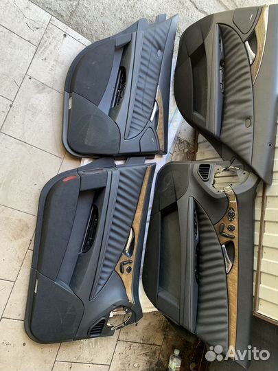 Дверные карты на mercedes w211