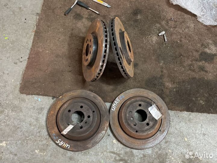 Мерседес мл 164 диск тормозной передний