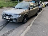 Mazda 323 1.5 AT, 1999, битый, 235 698 км, с пробегом, цена 300 000 руб.