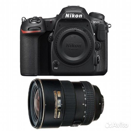 Nikon D500 Kit 16-80mm F2.8- 4E ED VR AF-S DX