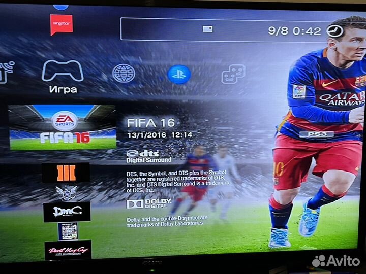 Playstation 3 320 гб + 34 игры