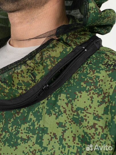 Костюм пчеловода Камуфляж с лицевой сеткой