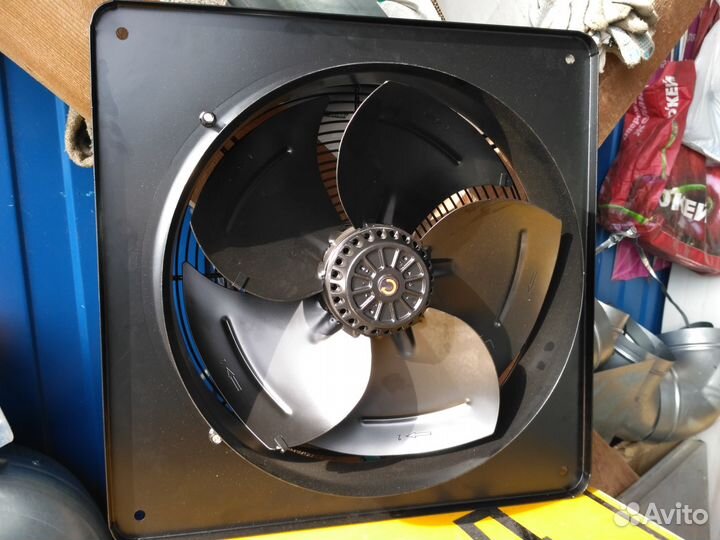 Вентилятор осевой во-4М550B с панелью на 220В