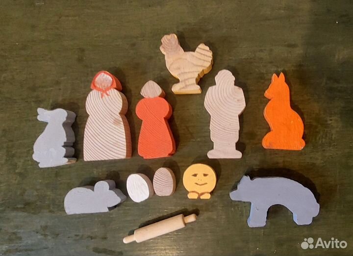 Набор деревянных игрушек 