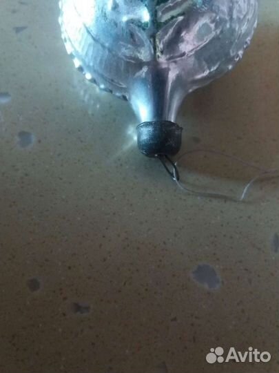 Редкая ёлочная игрушка СССР 