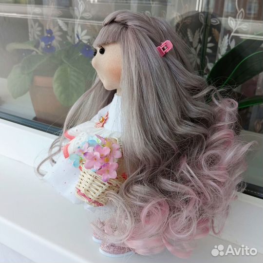 Интерьерная кукла Элиза. Ручная работа