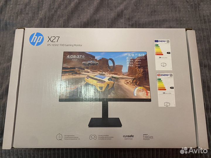 HP X27 IPS 165Hz1 FHD Gaming Monitor