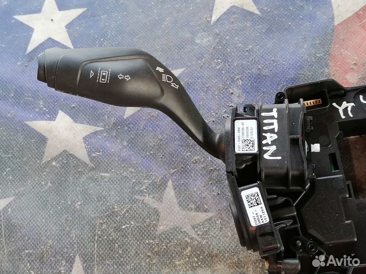 Переключатель подрулевой (стрекоза) Ford Edge II рестайлинг (2018—2023)