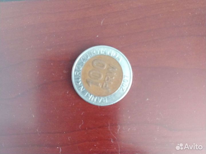 Монета 100 шиллингов Руанда
