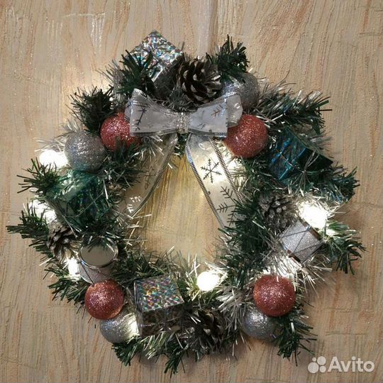 Рождественские веночки на заказ
