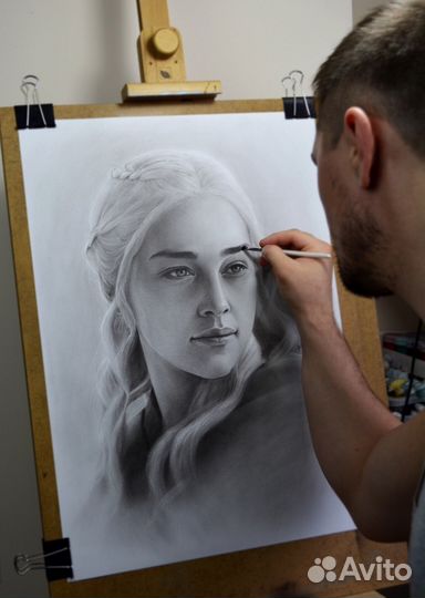 Портреты, шаржы, роспись стен, интерьерные картины