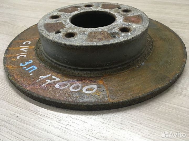 Диск тормозной задний Honda Civic 5D FK с2005-2012