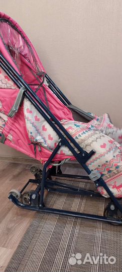 Санки-коляска